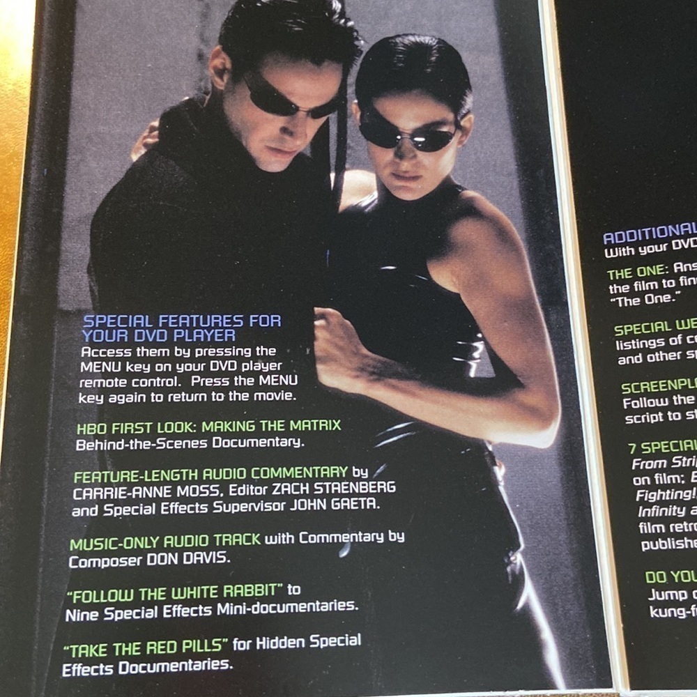Matrix DVD - Picture 8 of 12